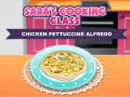 Гульня Sara's Cooking Class: Chicken Fettuccine Alfredo