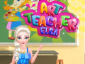 Гульня Art Teacher Elsa