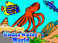 Гульня Coloring Underwater World
