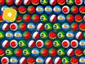 Гульня Bubble Shooter World Cup