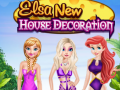 Гульня Elsa New House Decoration
