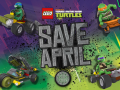 Гульня Lego Teenage Mutant Ninja Turtles: Save April