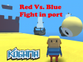 Гульня Kogama: Red Vs. Blue Fight in port