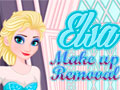 Гульня Elsa Make Up Removal