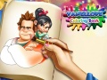 Гульня Vanellope Coloring Book