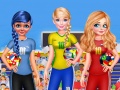 Гульня BFF Princess Vote For  FIFA 2018 Quarter Finals