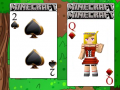 Гульня Minecraft Solitaire