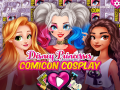 Гульня Disney Princesses Comicon Cosplay