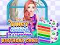 Гульня Vincy Cooking Rainbow Birthday Cake