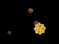 Гульня Destroy Asteroids