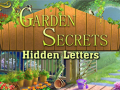 Гульня Garden Secrets Hidden Letters
