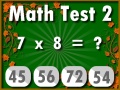 Гульня Math Test 2