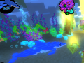 Гульня Peal Blocky Dolphin Tale