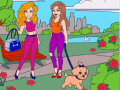 Гульня Color Me Girls Play