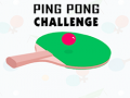 Гульня Ping Pong Challenge