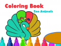 Гульня Coloring Book: Zoo Animals