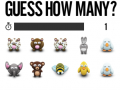 Гульня Guess How Many