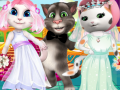 Гульня White Kittens Bride Contest