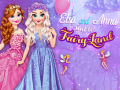 Гульня Elsa and Anna Sent to Fairyland