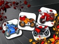 Гульня Cartoon Motorbikes Memory