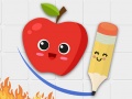 Гульня Fruit Escape: Draw Line
