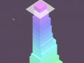 Гульня Rainbow Stacker