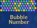 Гульня Bubble Number