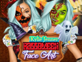 Гульня Kylie Jenner Halloween Face Art