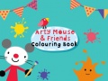 Гульня Arty Mouse & Friends Coloring Book