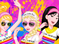Гульня Princess Color Run