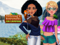 Гульня Jasmine & Rapunzel on Camping