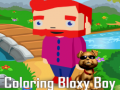 Гульня Coloring Bloxy Boy