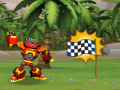 Гульня Baze and the monster machines Robot riders learn to code