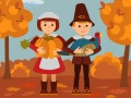 Гульня Thanksgiving Jigsaw