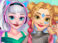 Гульня Elsa and Rapunzel Future Fashion
