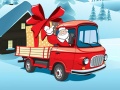 Гульня Christmas Vehicles Jigsaw
