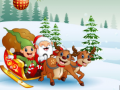 Гульня Santa Gifts Rush