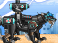 Гульня Combine!  Dino Robot 5 Smilodon Black Plus