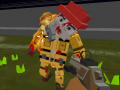 Гульня Combat Pixel 3D - Zombie Survival