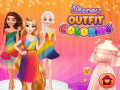 Гульня Disney Outfit Coloring