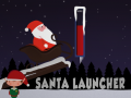 Гульня Santa Launcher