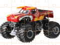 Гульня Monster Truck Jigsaw Challenge