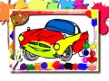 Гульня Racing Cars Coloring Book