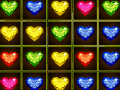 Гульня Heart Gems Connect