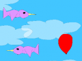 Гульня Balloon VS Birds