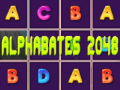 Гульня Alphabet 2048