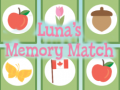 Гульня Luna's Memory Match