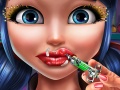 Гульня Dotted Girl Lips Injections