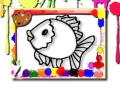 Гульня Fish Coloring Book