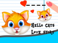 Гульня Hello Cats Love Story